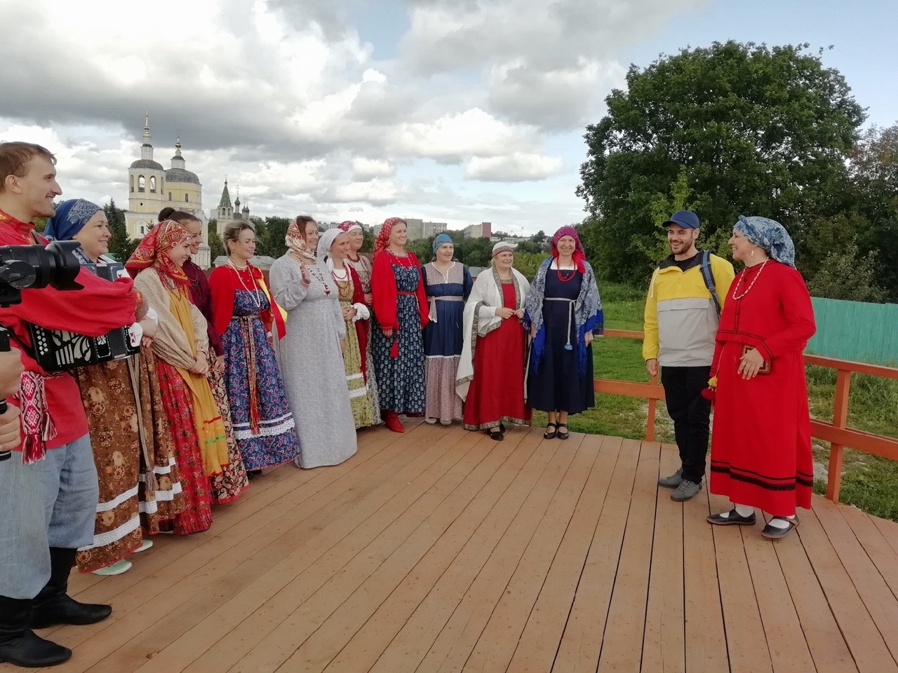 Известный российский актёр и телеведущий МАРК БОГАТЫРЁВ побывал в Серпухове!