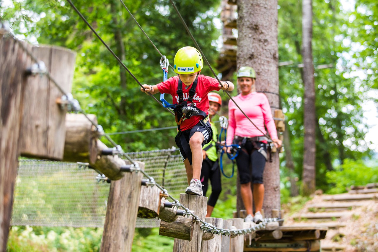 Верёвочный парк в отеле «Царьград»