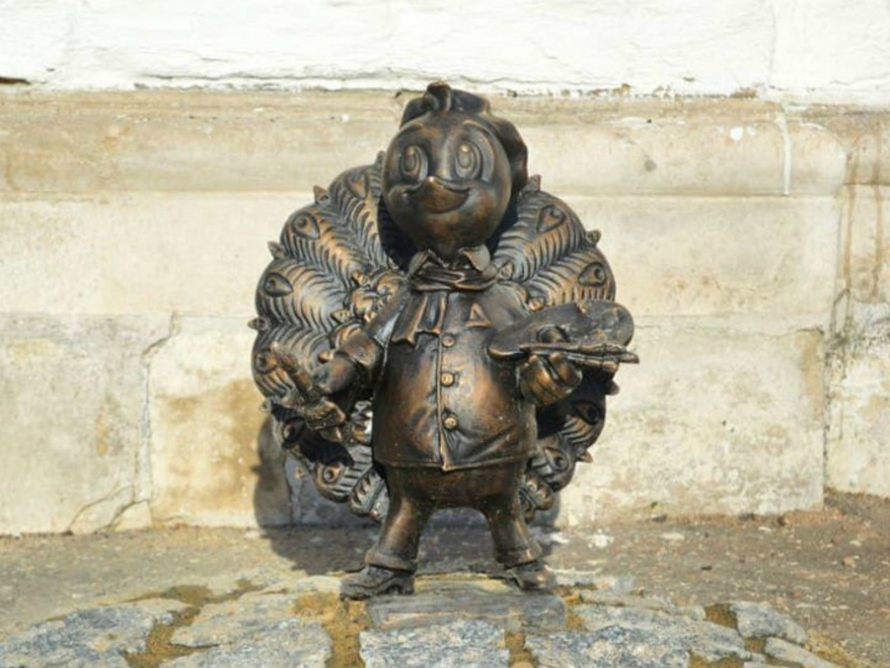 Семья павлинов